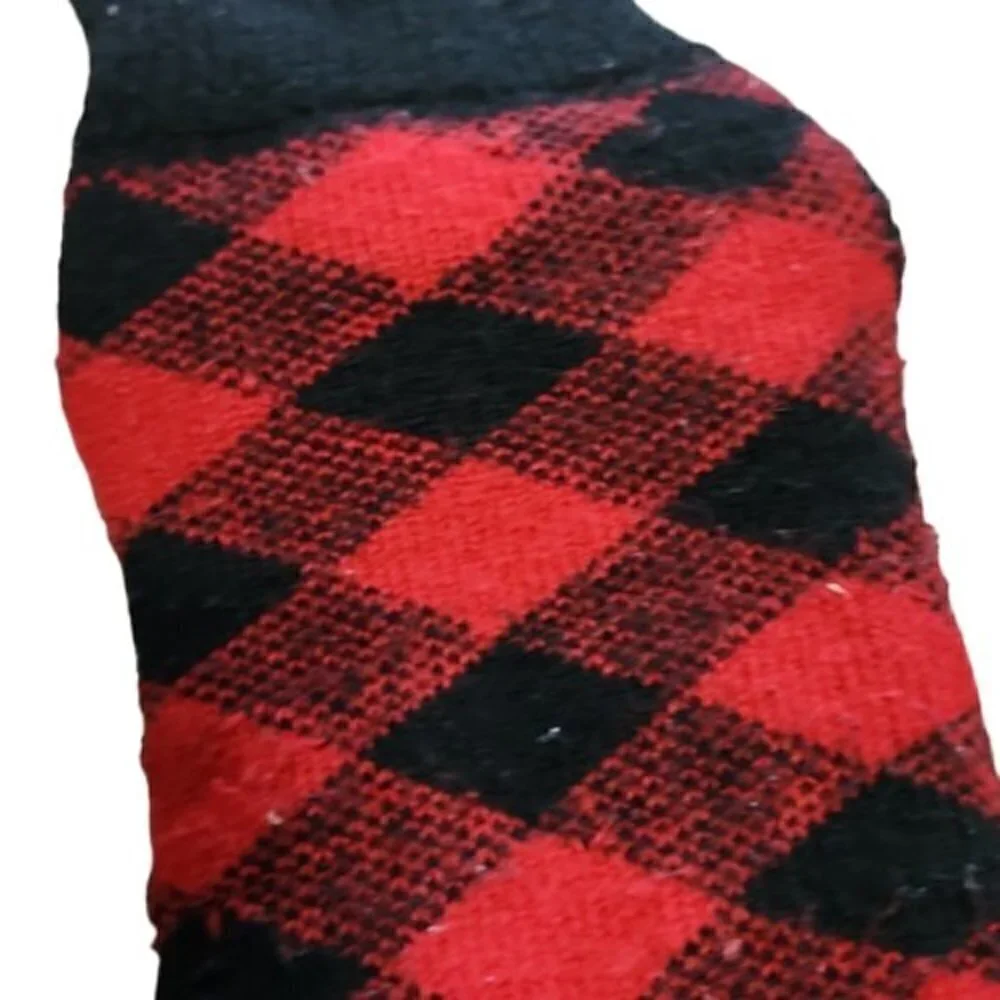 [Muk Lucks] Checkered Thermal Slipper Socks